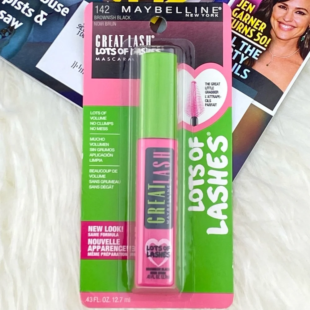 Maybelline Great Lash Lots Of Lashes Mascara 142 Brownish Black Washable